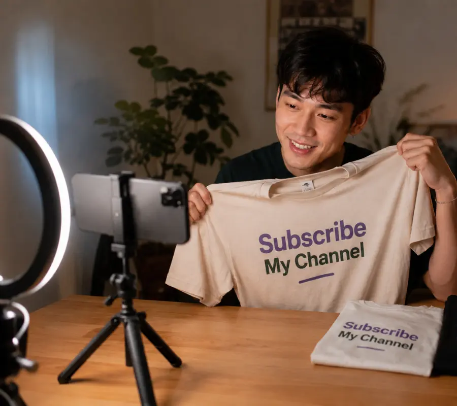 Creator Merch for Content Creators Print on Demand – NEW v3